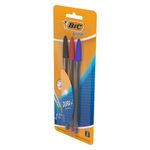 BOLIGRAFO MEDIANO SURTIDOS BIC CRISTAL BLT C/3 PZS