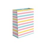BOLSA REGALO MEDIANA COLORES PASTELES DIPAK