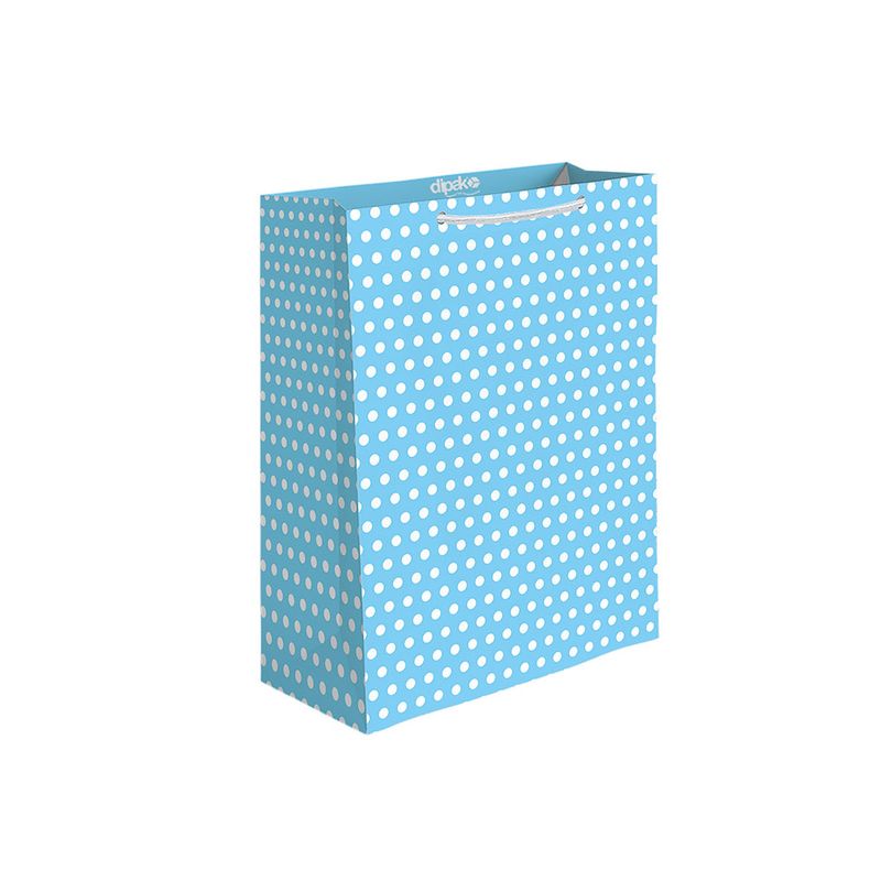 BOLSA REGALO MEDIANA COLORES PASTELES DIPAK