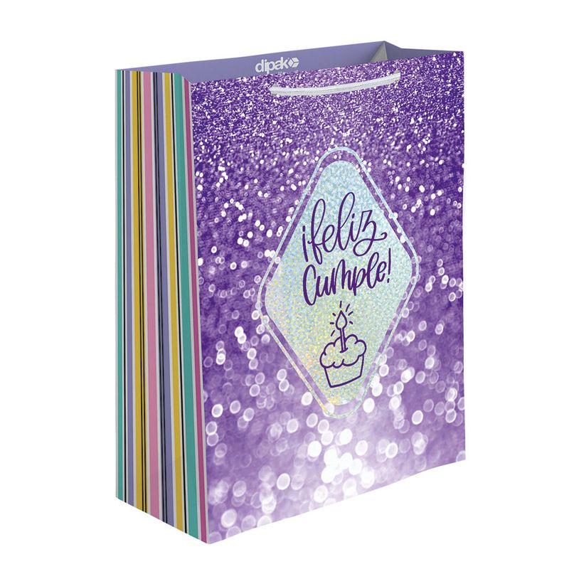 BOLSA REGALO CHICA FELICIDAD BRILLANTE