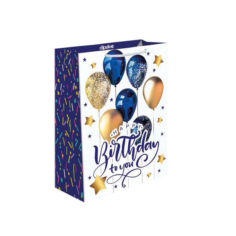 BOLSA REGALO MEDIANA BRILLANTE CUMPLE