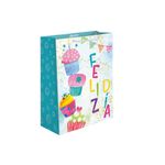 BOLSA REGALO MEDIANA PASTELES DE CUMPLE