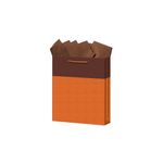 BOLSA REGALO CHICA KRAFT BICOLORES