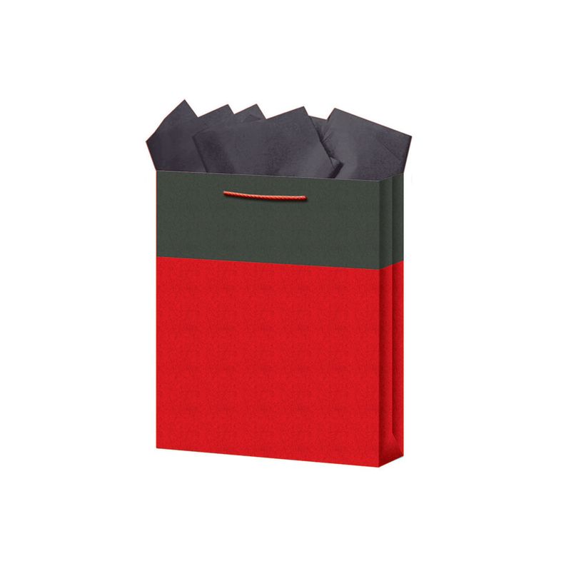 BOLSA REGALO MEDIANA KRAFT BICOLORES