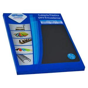 Cubierta Plastica Carta Humo Ray 25 Juegos 13P Zebra P-102