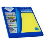 CUBIERTA PLASTICA CARTA PLATINO CRISTAL 25 JUEGOS ZEBRA P-100
