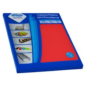 Cubierta Plastica Carta Rojo Ray 25 Juegos 13P Zebra P-103