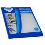 CUBIERTA PLASTICA CARTA PLATINO CRISTAL 25 JUEGOS ZEBRA P-100