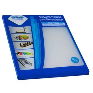 Cubierta Plastica Carta Kristal Ray 25 Juegos 13P Zebra P-100