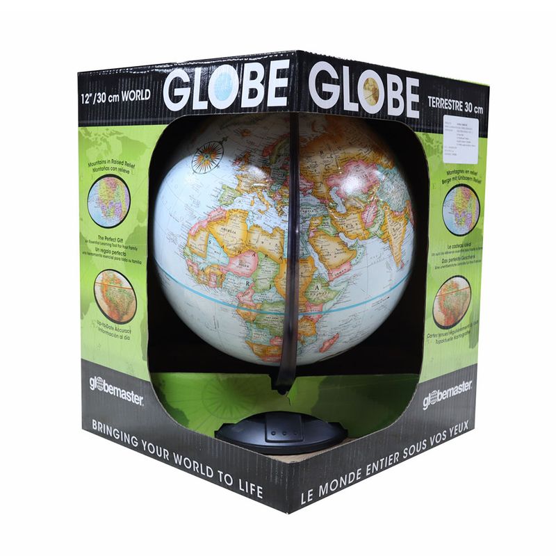GLOBO TERRAQUEO TRAVELER AZUL BASE PLAST