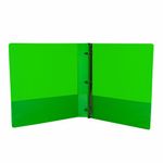 CARPETA ARILLO 1" O VERDE NEON CON VENTANA SAMSILL