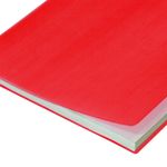 CUBIERTA PLASTICA CARTA PLATINO ROJO 25 JUEGOS ZEBRA P103