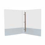 CARPETA ARILLO 1" O BLANCA CON VENTANA SAMSILL