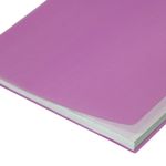 CUBIERTA PLASTICA CARTA PLATINO ROSA NEON 25 JUEGOS ZEBRA P-108