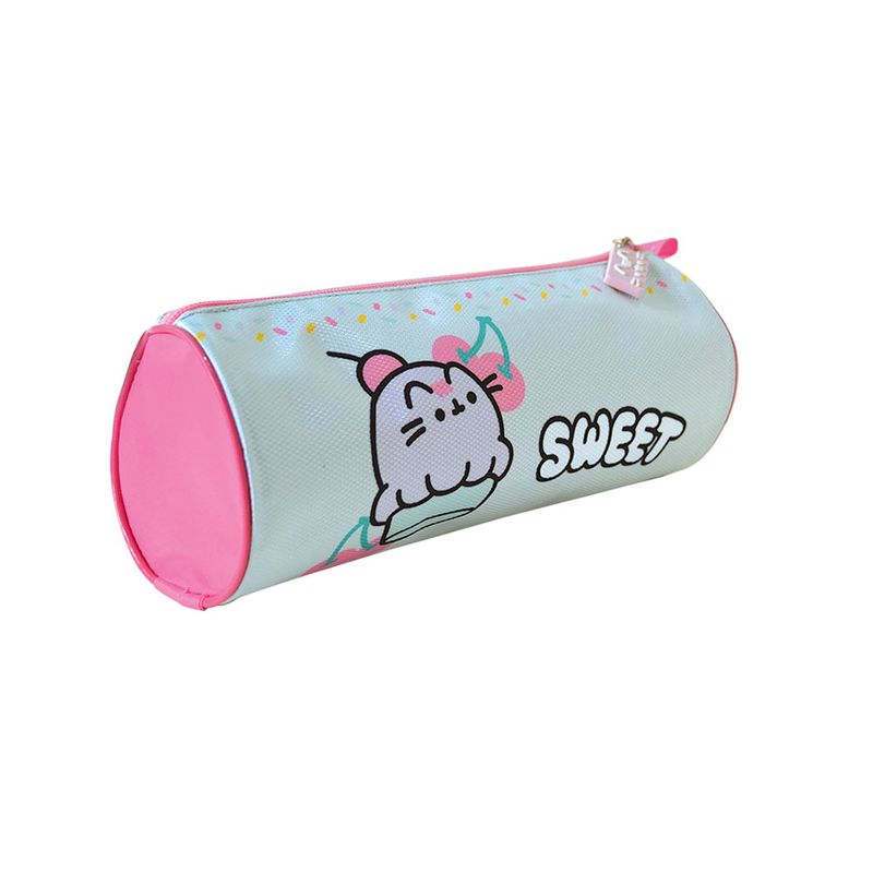 LAPICERA PLASTICO INFANTIL REDONDA PUSHEEN
