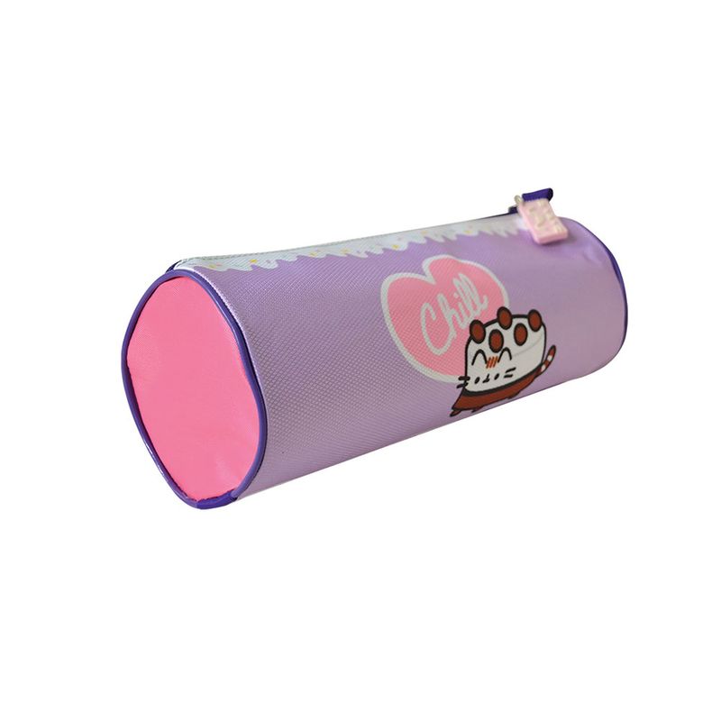 LAPICERA PLASTICO INFANTIL REDONDA PUSHEEN