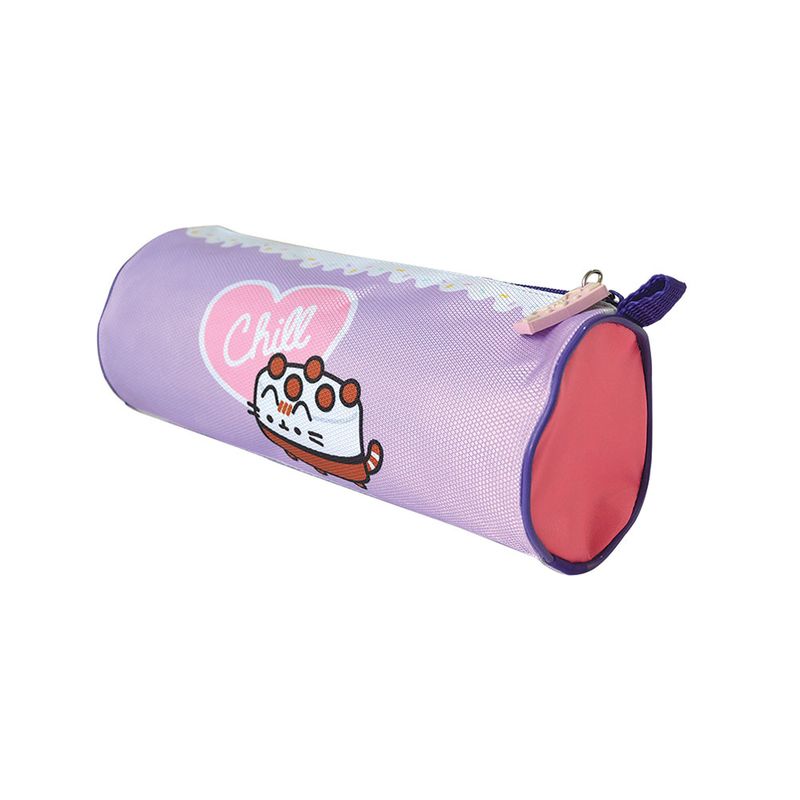 LAPICERA PLASTICO INFANTIL REDONDA PUSHEEN