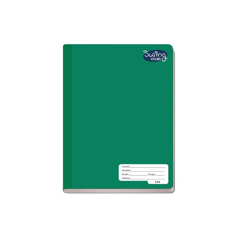 CUADERNO COSIDO FRANCES 100H C-14 SWING COSI