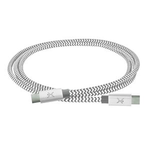 Cable Usb Tipo-C A Usb Tipo-C Trenzado 1M Pc-101697