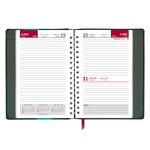 50775 - AGENDA ECONOMICA VIAJERA NEGRO JASPEADO