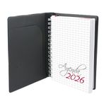 50776 - AGENDA ECONOMICA VIAJERA NEGRO JASPEADO