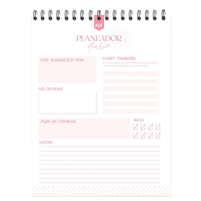 PLANEADOR DIARIO KIUT