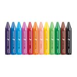 CRAYON TRIANGULAR JUMBO CON 12 COLOR'PEPS