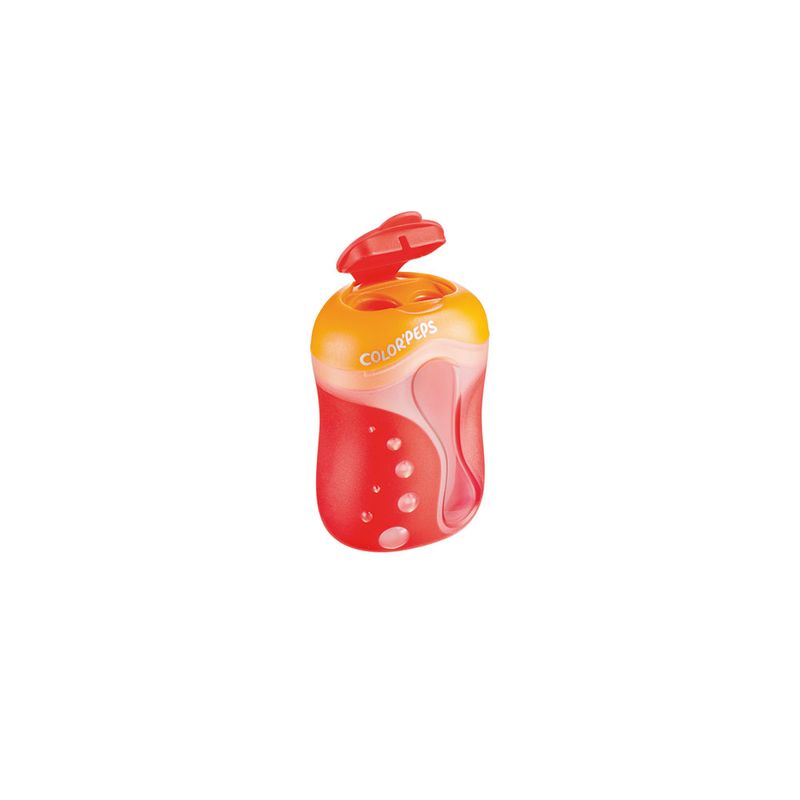 SACAPUNTAS CON DEPOSITO COLOR'PEPS 2 ORIFICIOS BLT