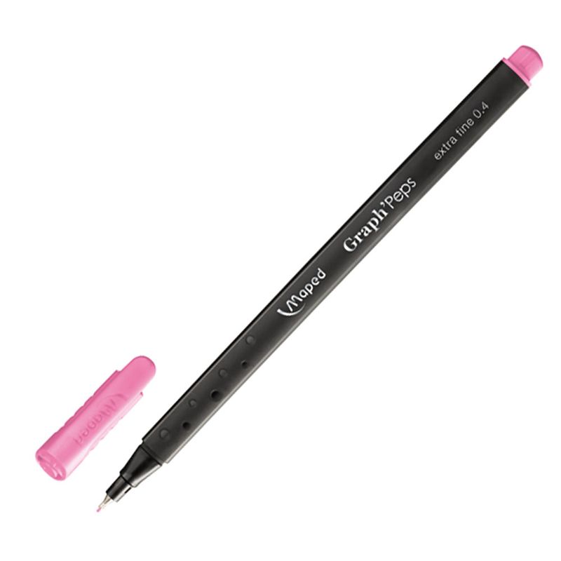 ROTULADOR ULTRAFINO COLORES NEON CON 4 GRAPH'PEPS