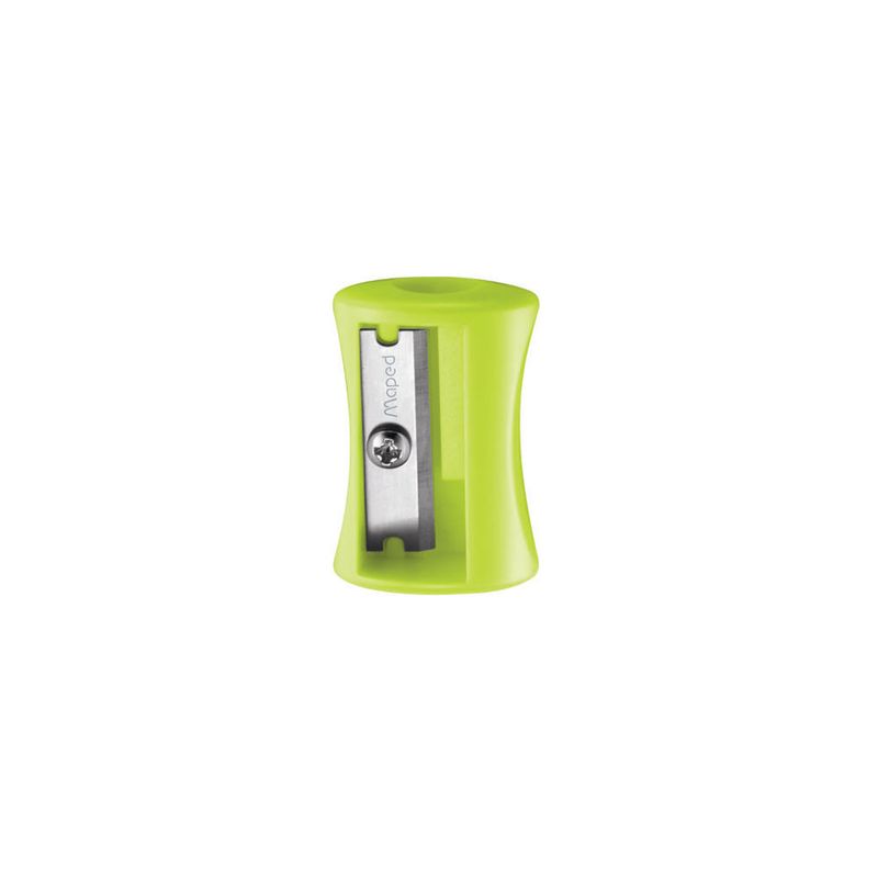 SACAPUNTAS PLASTICO VIVO CON 3 BLT