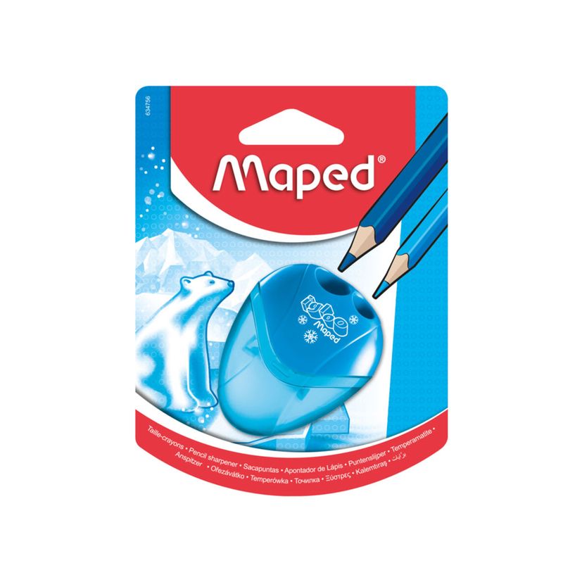 SACAPUNTAS CON DEPOSITO GRANDE IGLOO 2 ORIFICIOS BLT