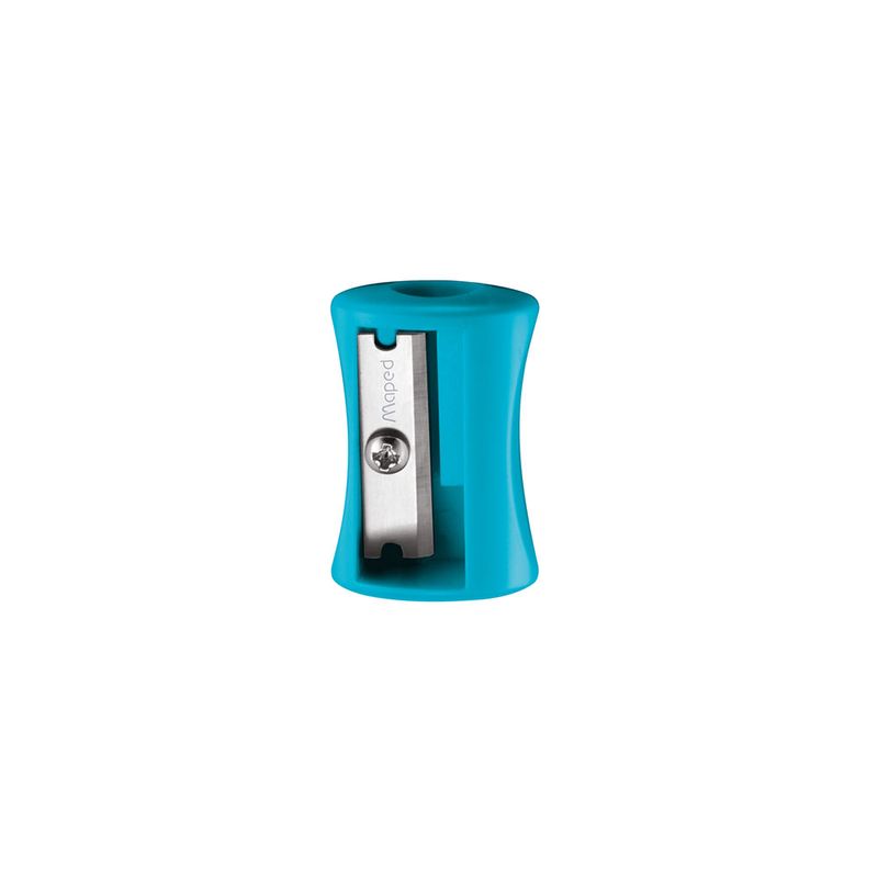 SACAPUNTAS PLASTICO VIVO CON 3 BLT