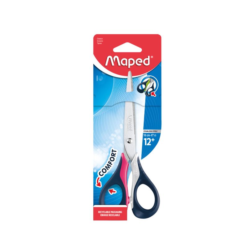TIJERA METAL PLASTICO 6 1/3" SENSOFT BLT