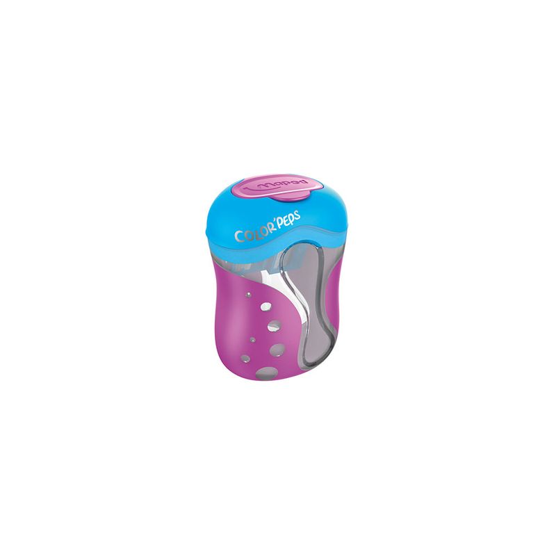 SACAPUNTAS CON DEPOSITO COLOR'PEPS 2 ORIFICIOS BLT