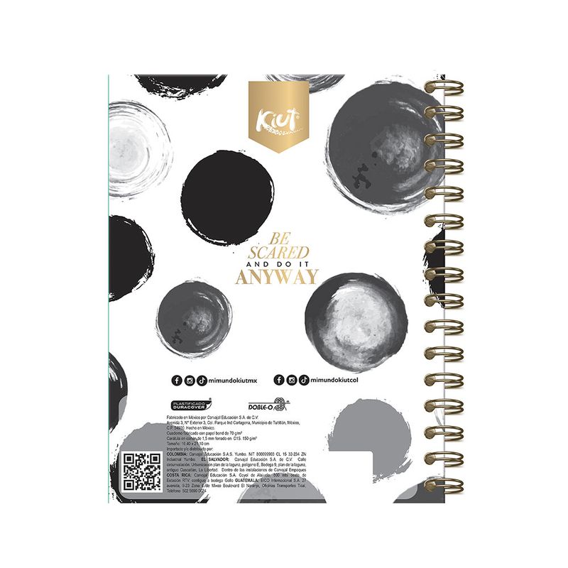 CUADERNO ESPIRAL A5 120H JOURNAL KIUT