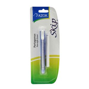 Borrador Tipo Lapiz Recargable Skip Blt Con 1 Y Repuesto 301.6501