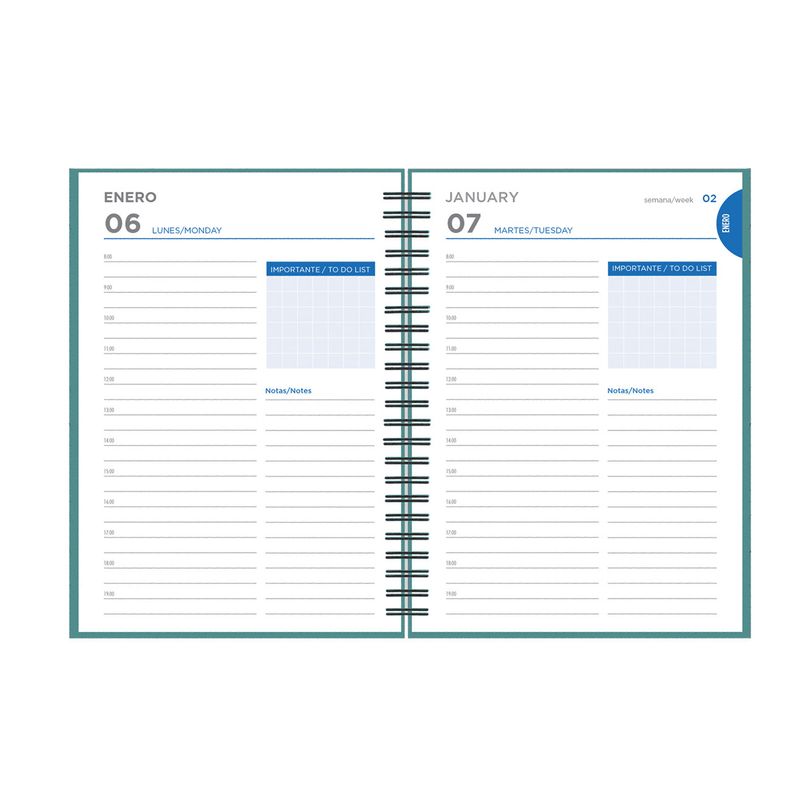 50992 - AGENDA ESPIRAL RONGRONG