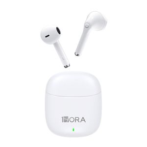 Audifonos Inalambricos Bluetooth 1Hora Aut201, Blanco Aut201B