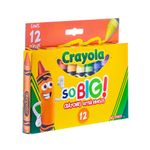 CRAYON REDONDO EXTRA JUMBO CON 12 CRAYOLA