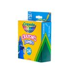CRAYON REDONDO JUMBO CON 24 CRAYOLA