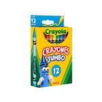 CRAYON REDONDO JUMBO CON 12 CRAYOLA