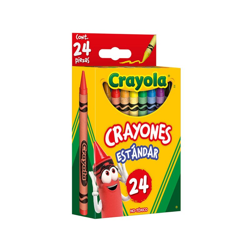 CRAYON REDONDO ESTANDAR C/24 CRAYOLA