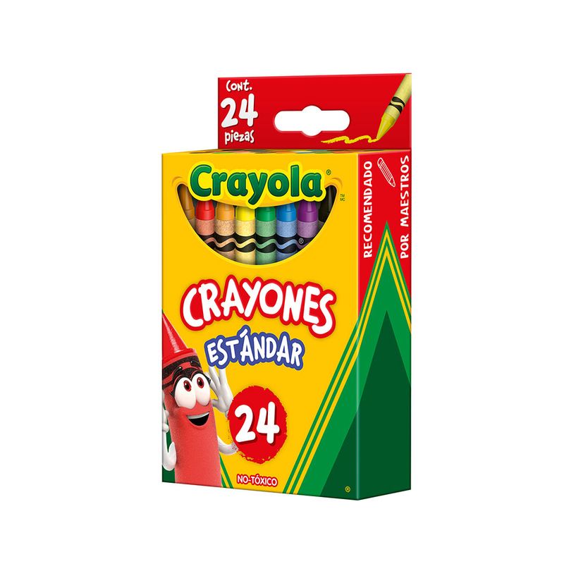 CRAYON REDONDO ESTANDAR C/24 CRAYOLA