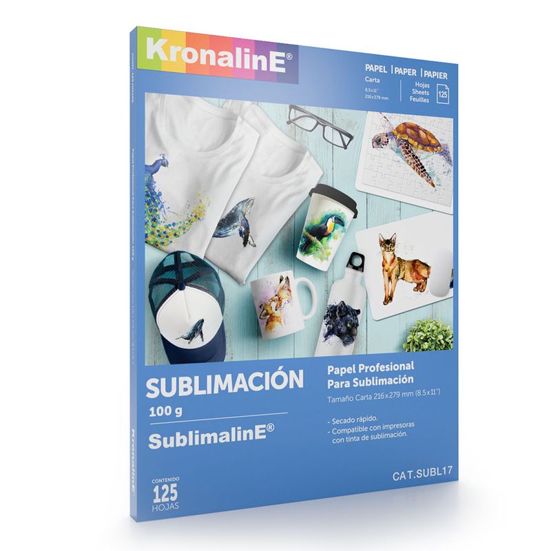 PAPEL PARA SUBLIMACION CARTA C/125HJS