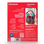 PAPEL FOTOGRAFICO HIGH GLOSS CARTA C/25HJS