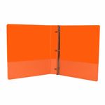 CARPETA ARILLO 1" O NARANJA NEON CON VENTANA SAMSILL