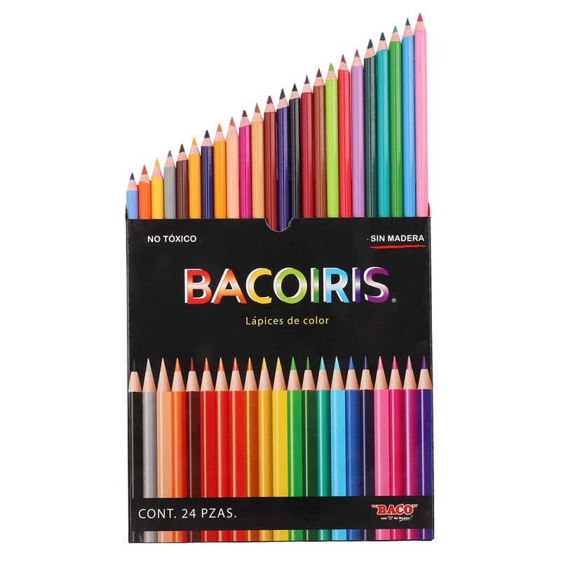 LAPICES DE COLORES 24-L BACOIRIS