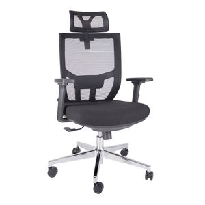 Sillon Ejecutivo Respaldo Alto En Malla Con Cabecera Aiko Ohe-705