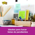 NOTAS ADHESIVAS 4X4 NEON C/6 COLORES C/90HJS