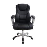SILLON EJECUTIVO RESP ALTO VINIPIEL GOLDEN NEGRO